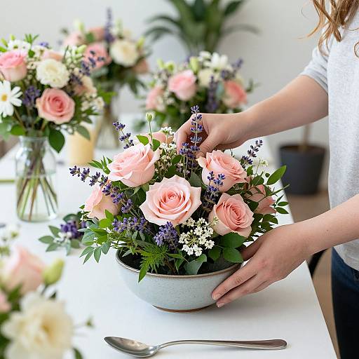 Vibrant Floral Arrangement Workshop