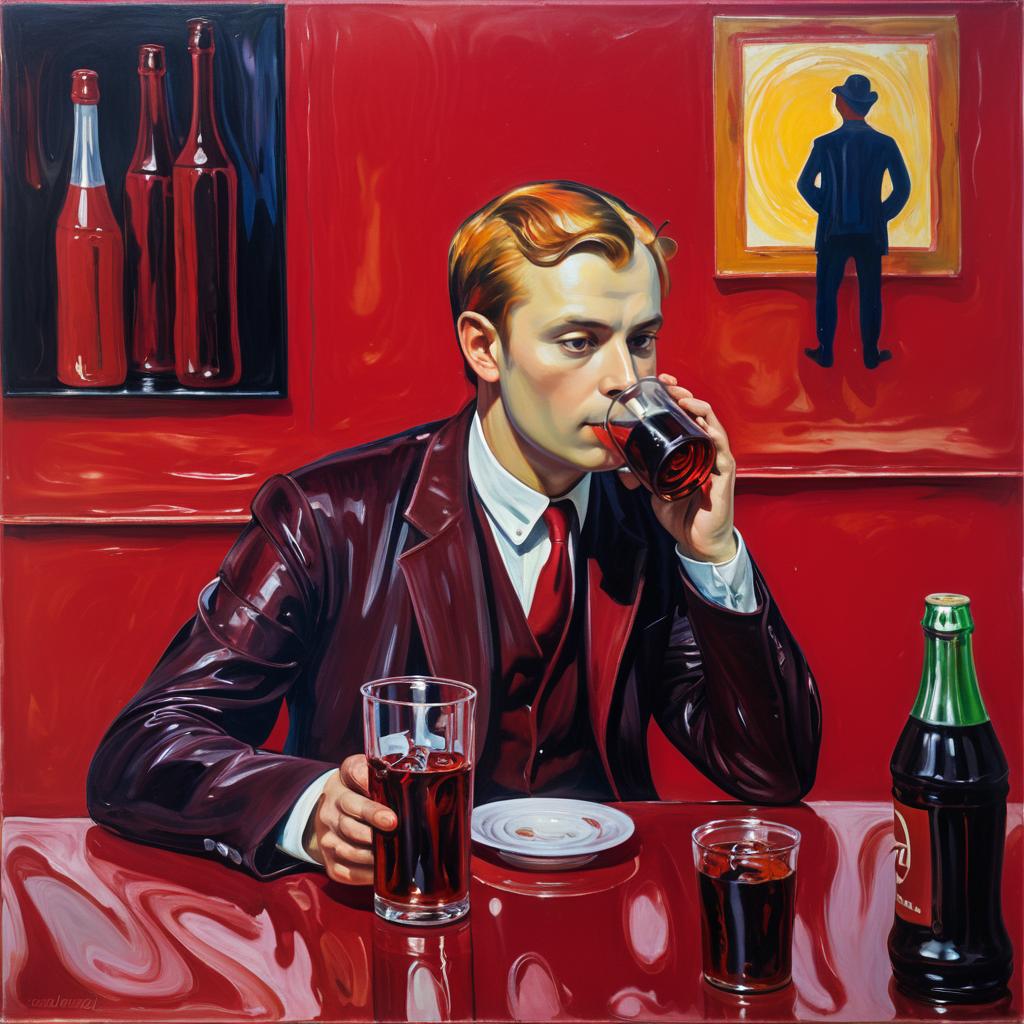 Modern Interpretation of Munch's Cola