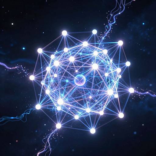 3D Neural Network AI Visualization