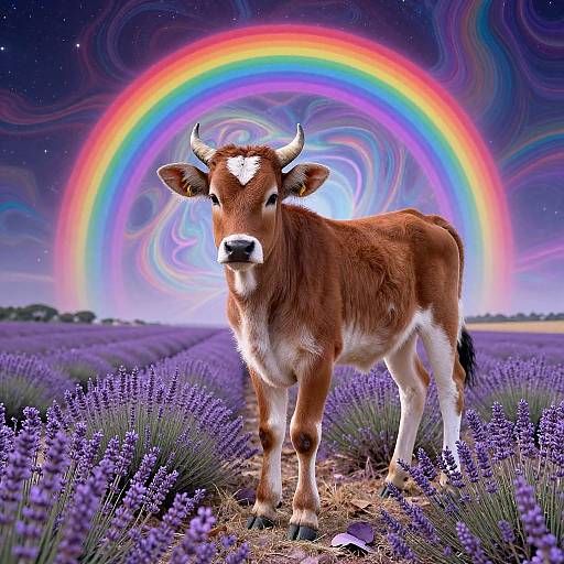 Psychedelic Camahueto with Rainbow Nebula