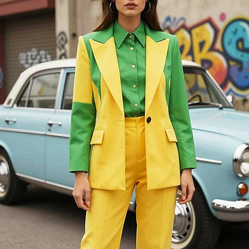 1970s Vintage Fashion with Bold Patterns