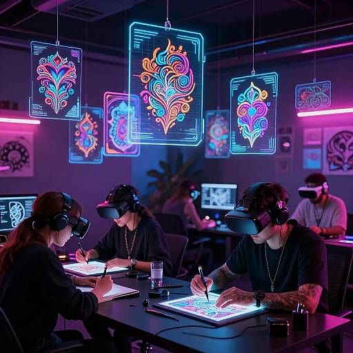 Futuristic Tattoo Design Studio