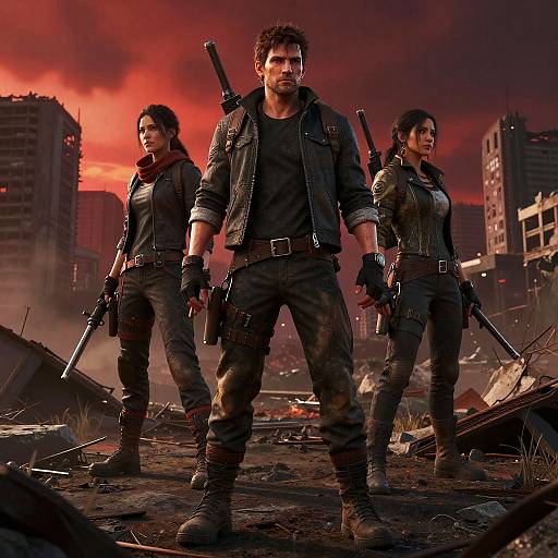 Notorious Characters in Post-Apocalyptic Wasteland