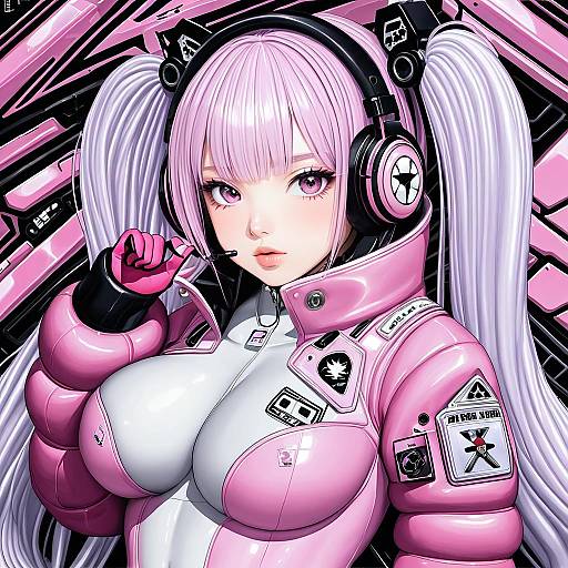 Illustration of Alice (nikke), goddess of victory: nikke in the style of Doradorakingyo