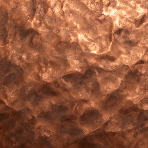 Abstract digital artwork with a textured, wavy pattern in warm shades of orange, brown, and gold, creating a dynamic, fiery appearance.