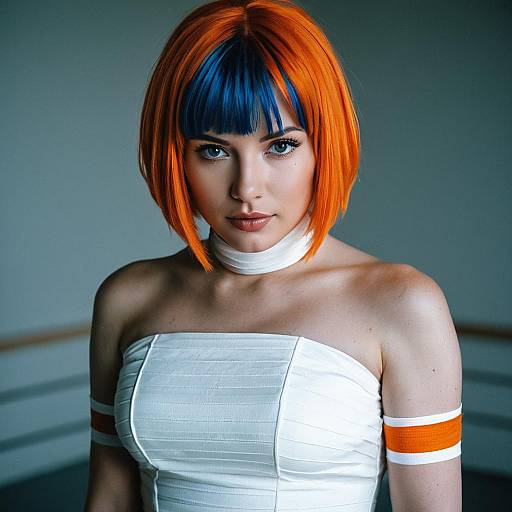 Fifth Element Inspired Cosplay Portrait