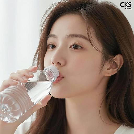 Close-Up Portrait of Young Asian Woman