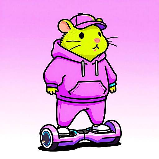 Cyber Hamster Hoverboard Arcade