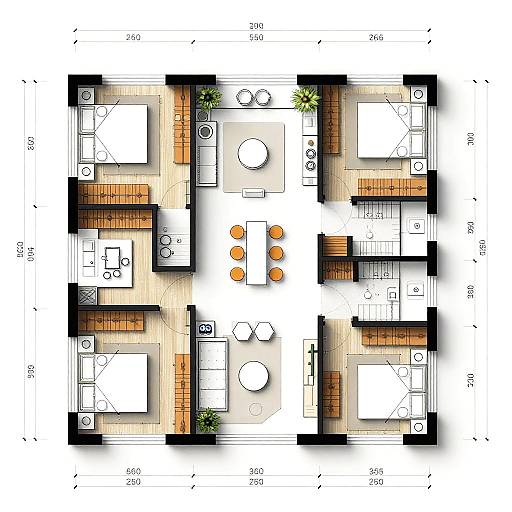 Top-Down Architectural Floorplanner Concept