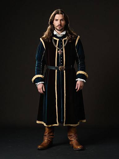 Henry VII Costume Portrait, Male Solo