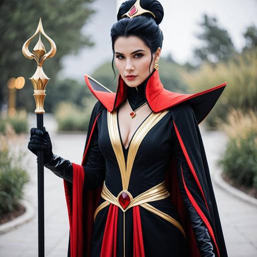 Elegant Jafar Cosplay Costume Design