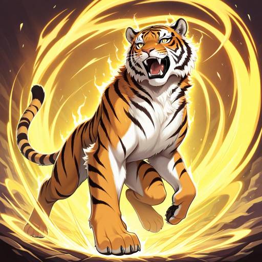 Stunning Barisan Tiger in Dynamic Pose Stunning Barisan Tiger in Dynamic Pose