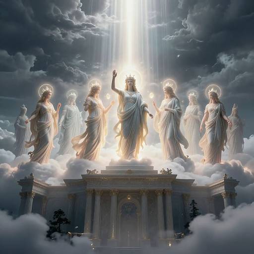 Olimpo Ancient Gods Assembly Scene