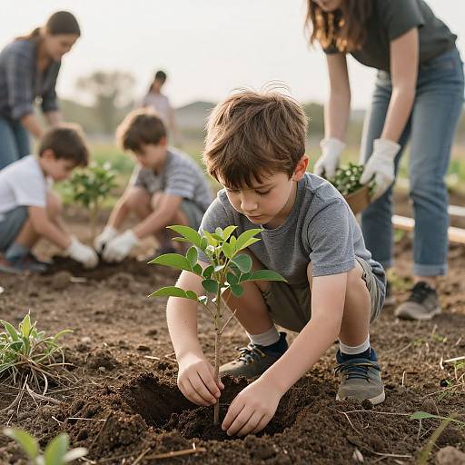 Community Tree Planting with Hijo