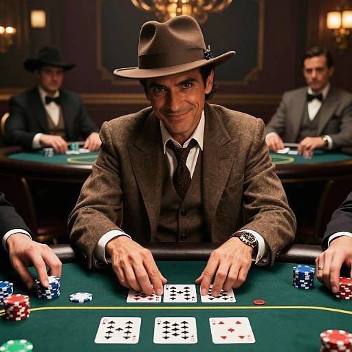 Gangster Edgar's Underground Poker Showdown