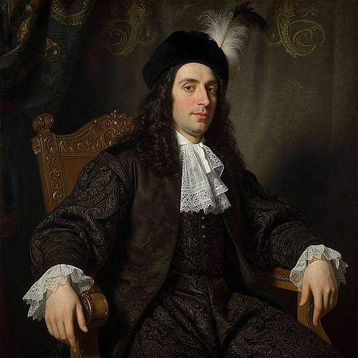 Baroque Portrait of Elegant Man