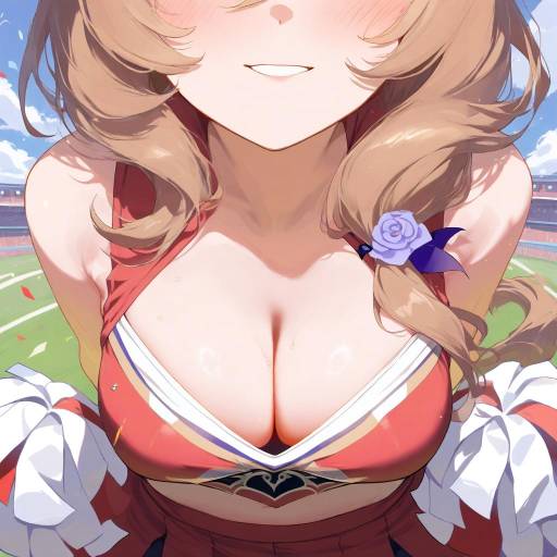 Cheerleader Lisa from Genshin Impact