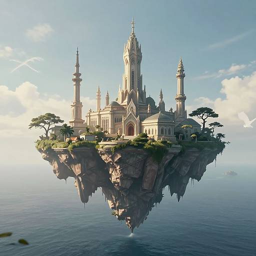 Floating Islands of Lost Dreams