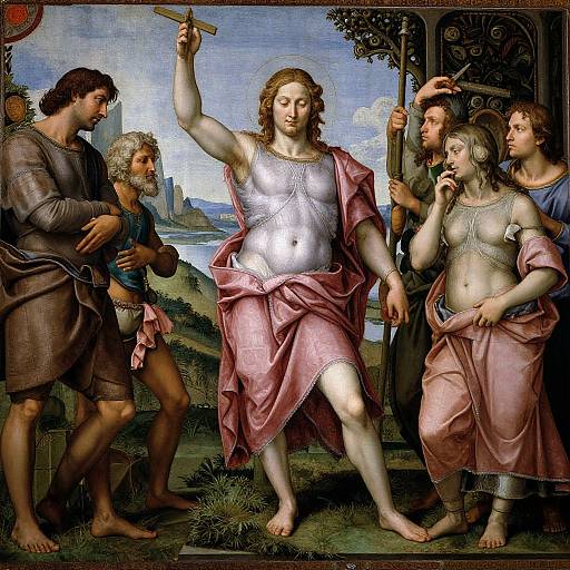 Hyperrealistic Renaissance Art Masterpieces