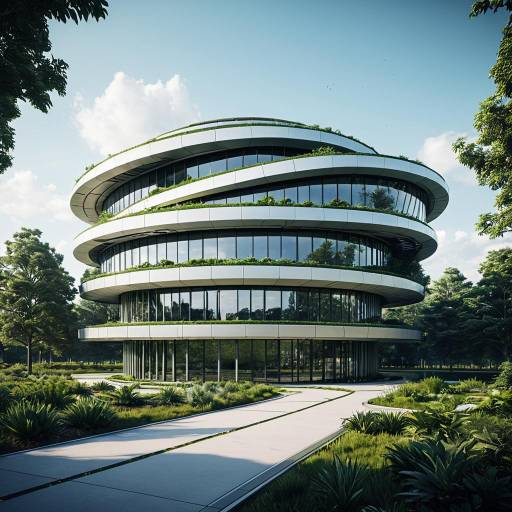 Futuristic Modular Headquarters for SynthSys