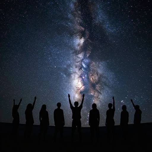 Spirits Beneath the Milky Way