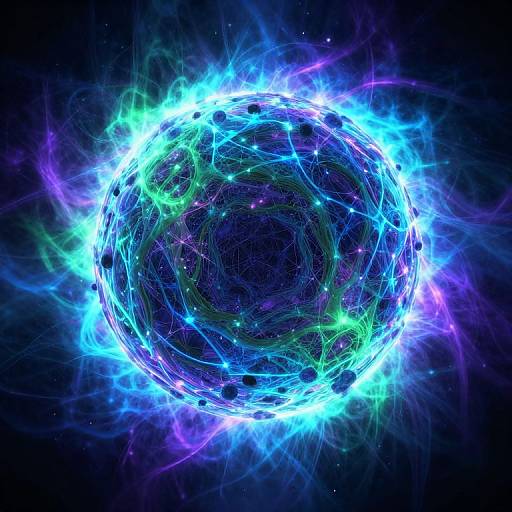 4D Visualization of Dark Energy Sphere
