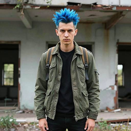 Rebellious Punk in Urban Decay