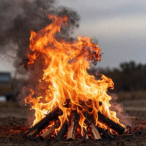 Surreal Fire: Passion and Destruction