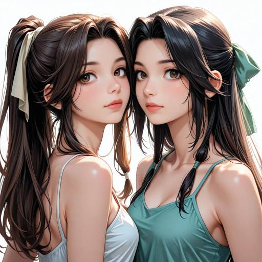 Diverse Group of Girls with Unique Traits