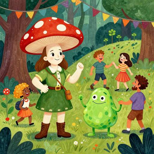 Fauvism Forest Festival Celebration