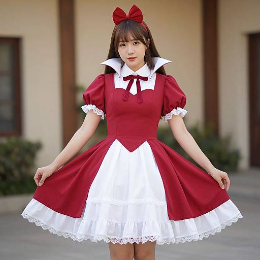 Queen of Hearts Alice Costume