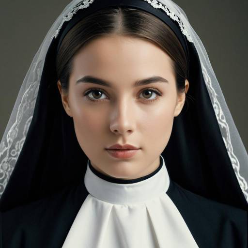 Elegant Vicar Costume Portrait of a Girl