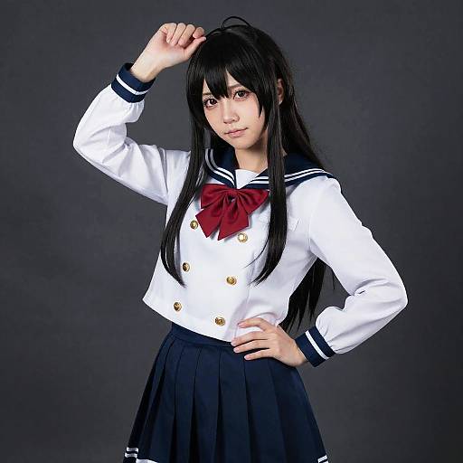 Elegant Kanao Tsuyuri Cosplay Showcase