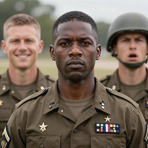 Diverse Soldiers with Unique Expressions