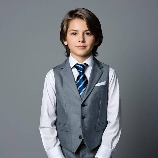 Stylish Party Wear: Formal Suit Portrait