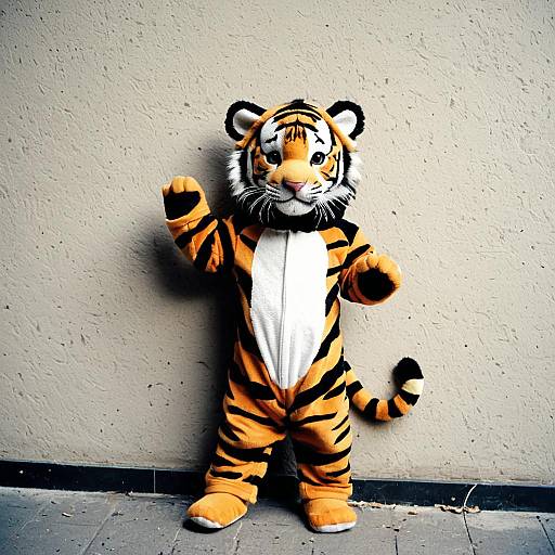 Baby in Tiger Costume