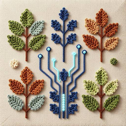 AI Crochet Pattern: Nature Meets Tech