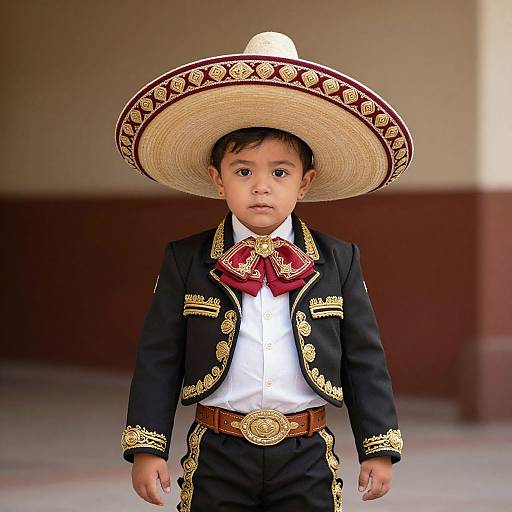 Toddler Matador in Mexican Costume