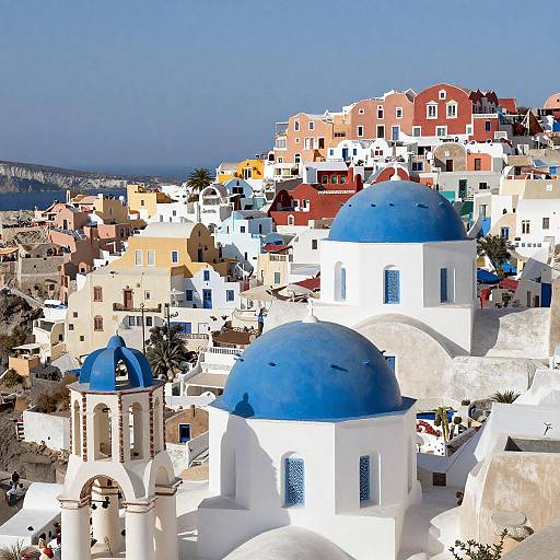 Vibrant Mediterranean Village Photography