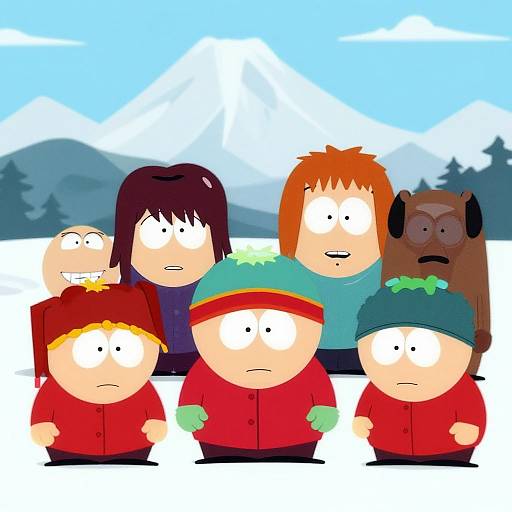 South Park Surreal Mashup Scene