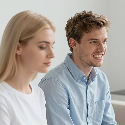 Intimate Portrait of Two People