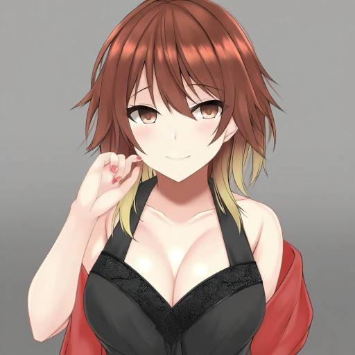 Illustration of Aketa mikoto, idolmaster in the style of Sogaya