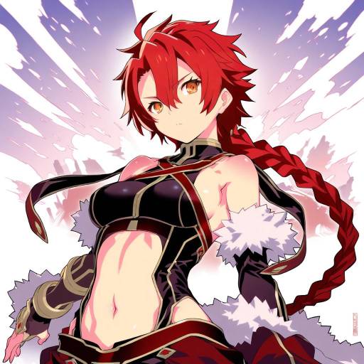 Illustration of Alexander (fate), fate (series) in the style of Mudou eichi