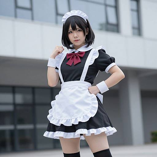 Shinobu Maid Cosplay Photography
