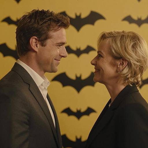 Warm Portrait of a Couple in Profile