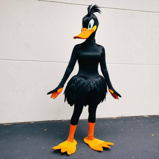 Vibrant Daffy Duck Cosplay Costume
