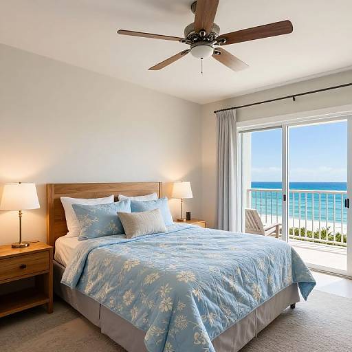 Cozy Ocean View Bedroom Retreat