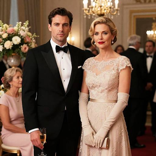 Elegant Formal Event with Guests