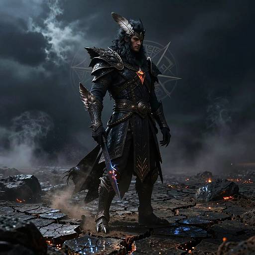 Ashen Griffin on Scorched Earth