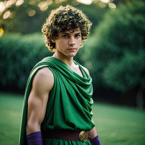 Youthful Donatello Cosplay Costume Design